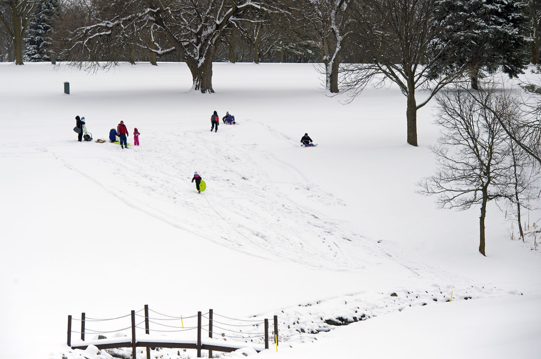 Easter sledding in Crete